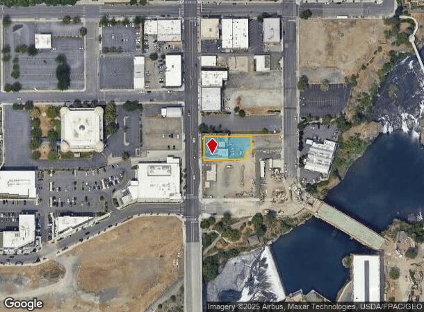  602 N Monroe St, Spokane, WA Parcel Map