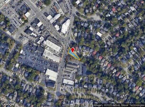  859 E High St, Lexington, KY Parcel Map