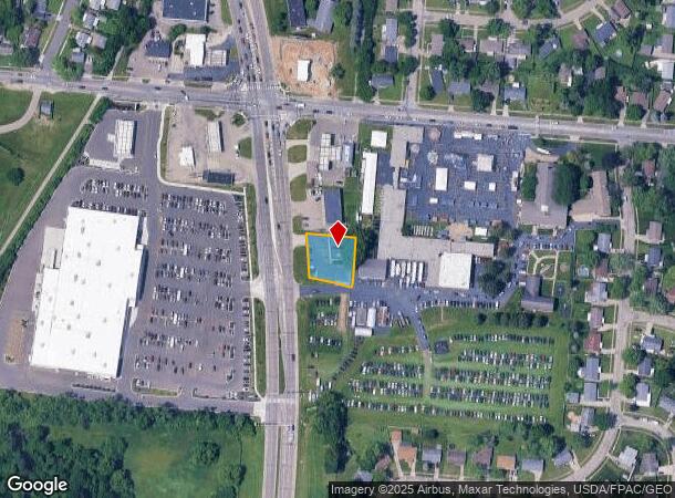  620 Woodman Dr, Dayton, OH Parcel Map