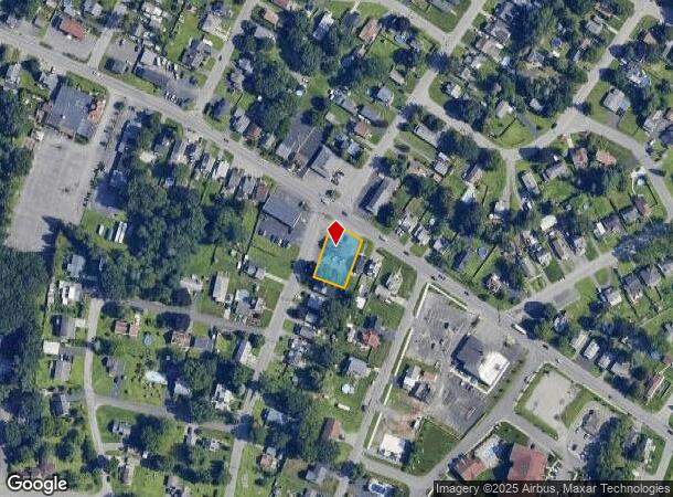  1308 Curry Rd, Schenectady, NY Parcel Map