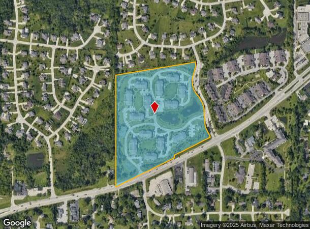  12800 W Janesville Rd, New Berlin, WI Parcel Map