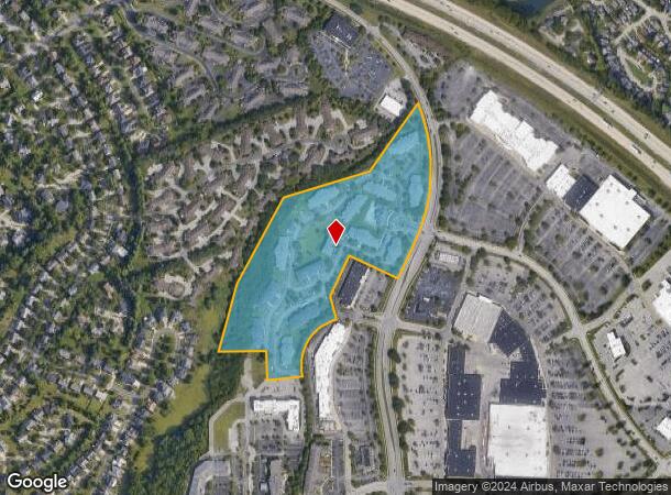  3700 Springhurst Blvd, Louisville, KY Parcel Map