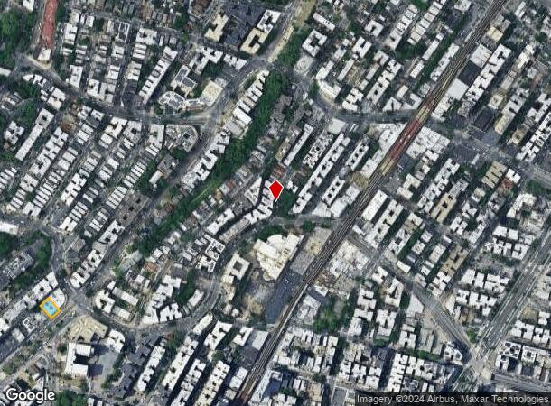  1751 Univ Ave, Bronx, NY Parcel Map