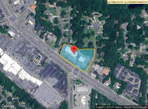  4648 Woodstock Rd, Roswell, GA Parcel Map