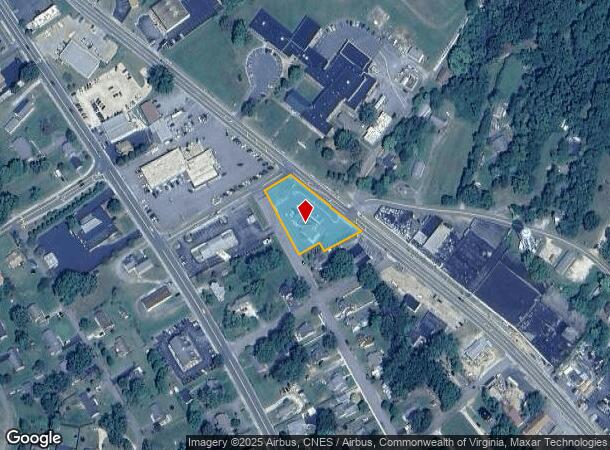 1745 Confederate Blvd, Appomattox, VA Parcel Map