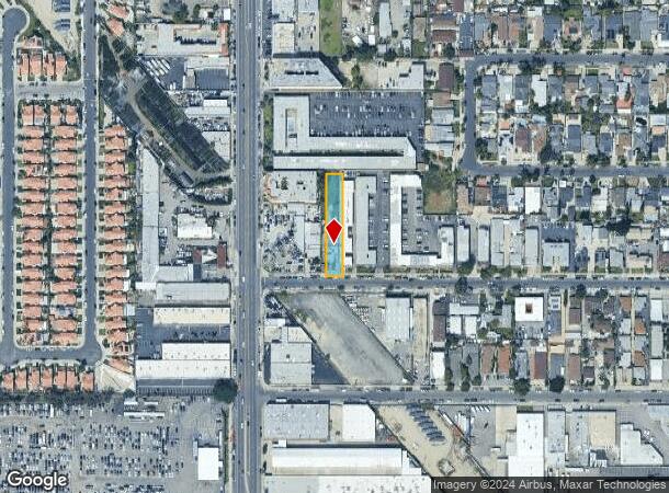  12035 Runnymede St, North Hollywood, CA Parcel Map