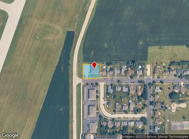 590 N Loves Rd, Cortland, IL Parcel Map