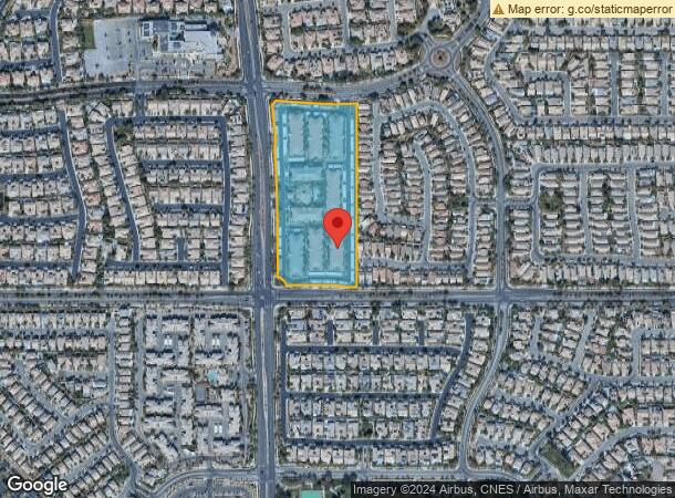  3250 S Town Center Dr, Las Vegas, NV Parcel Map