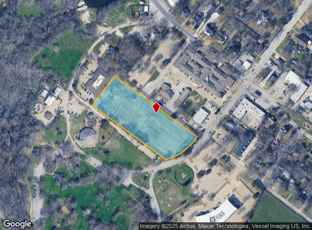  1405 W Jefferson St, Waxahachie, TX Parcel Map