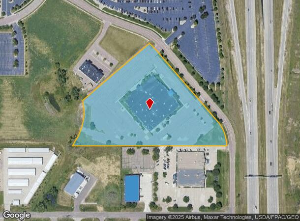 3509 N Louise Ave, Sioux Falls, SD Parcel Map