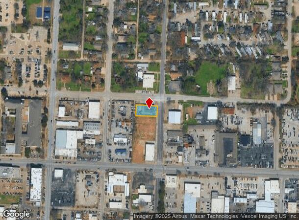  314 N East St, Arlington, TX Parcel Map