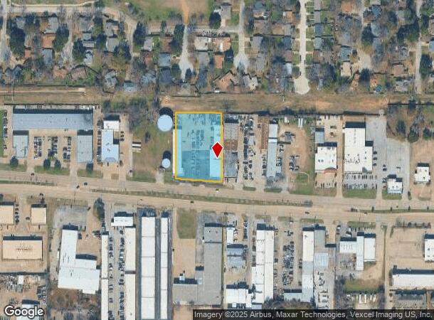 2003 W Pioneer Pky, Pantego, TX Parcel Map