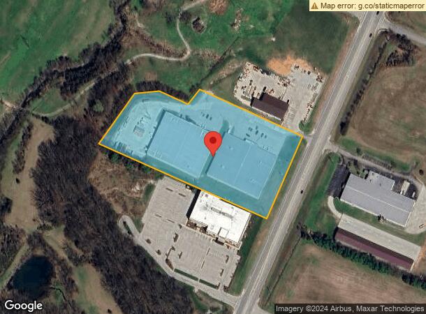  3465 E John Rowan Blvd, Bardstown, KY Parcel Map