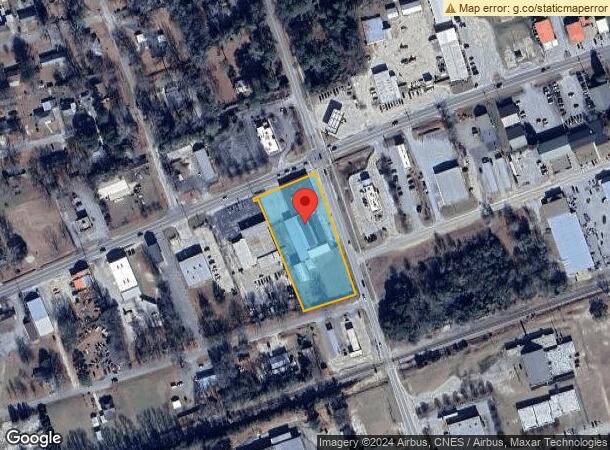  202 W Church St, Batesburg, SC Parcel Map