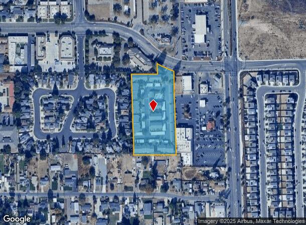  198 Northgate Dr, Manteca, CA Parcel Map