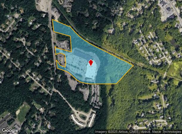 160 Reservoir St, Holden, MA Parcel Map