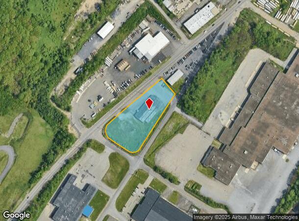  1200 N Keyser Ave, Scranton, PA Parcel Map