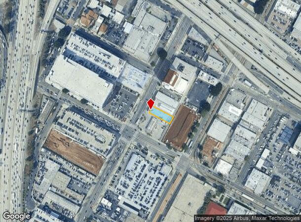  1834 S Figueroa St, Los Angeles, CA Parcel Map