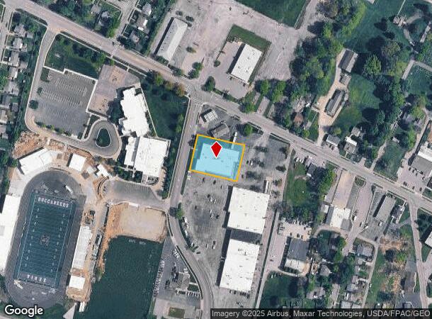 201 N Allison Ave, Xenia, OH Parcel Map