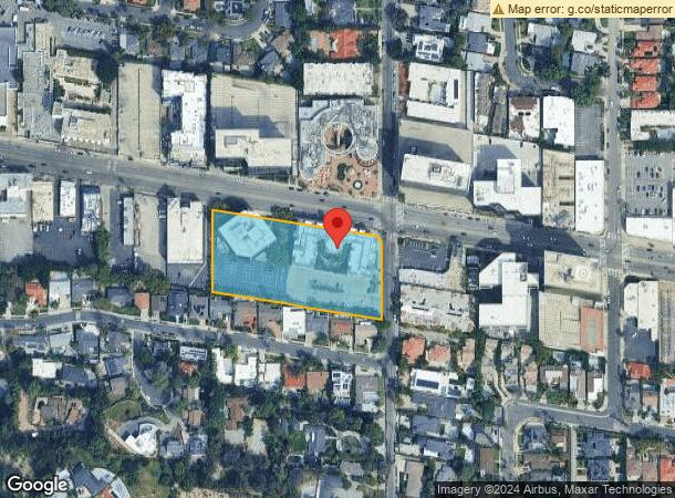  16100-16120 Ventura Blvd, Encino, CA Parcel Map