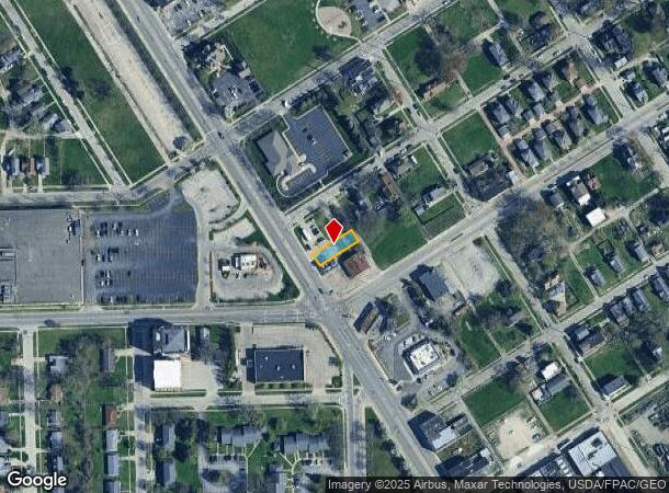  1612 Cherry St, Toledo, OH Parcel Map