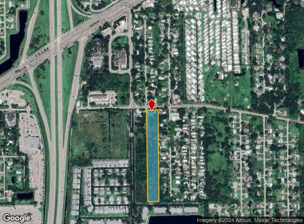  9860 Orange River Blvd, Fort Myers, FL Parcel Map