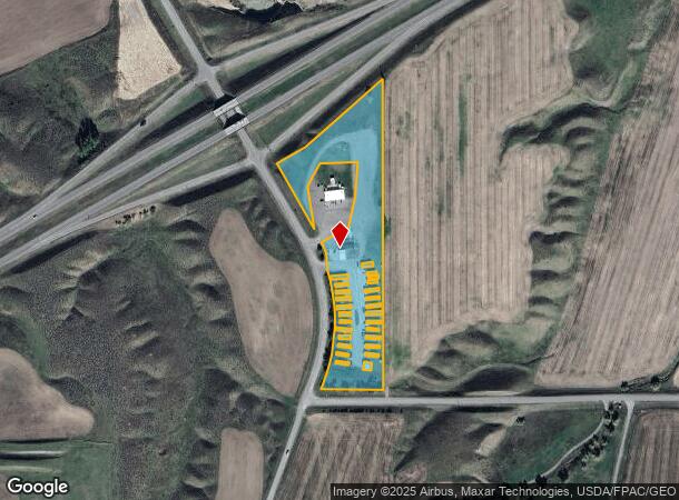 2133 W Arrow Creek Rd, Ballantine, MT Parcel Map