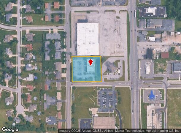 9615 Keilman St, Saint John, IN Parcel Map