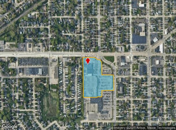 7516 Pershing Blvd, Kenosha, WI Parcel Map