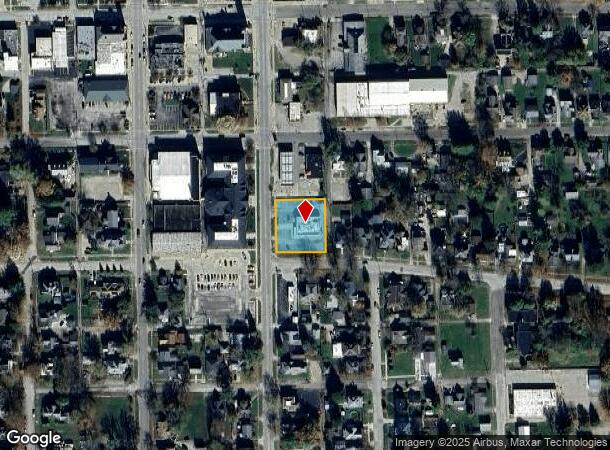  312 S Main St, Paris, IL Parcel Map