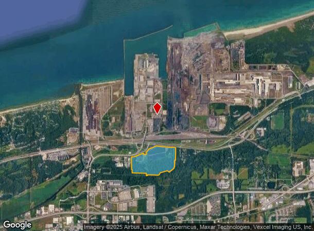 1000 E Boundary Rd, Portage, IN Parcel Map