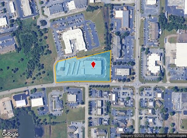  202 Osigian Blvd, Warner Robins, GA Parcel Map