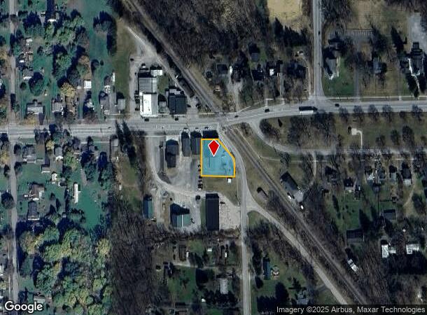 134 Main St, Leicester, NY Parcel Map