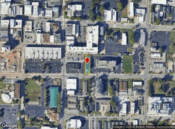 423 E Elm St, Springfield, MO Parcel Map