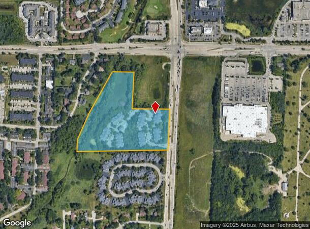 1575 S Moorland Rd, New Berlin, WI Parcel Map
