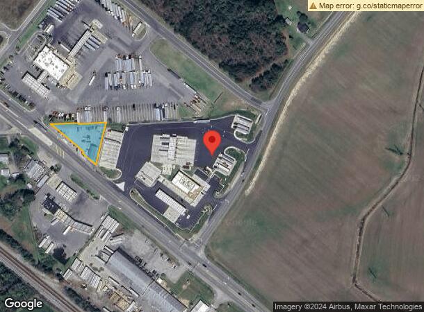  4815 W Quaker Rd, Disputanta, VA Parcel Map