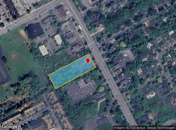 490 N Main St, Canandaigua, NY Parcel Map
