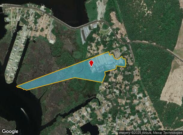 102 Pirates Moor, Kill Devil Hills, NC Parcel Map