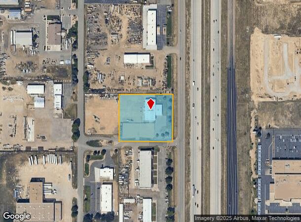  8123 W I25 Frontage Rd, Erie, CO Parcel Map