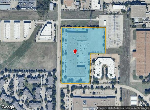  2304 Tarpley Rd, Carrollton, TX Parcel Map