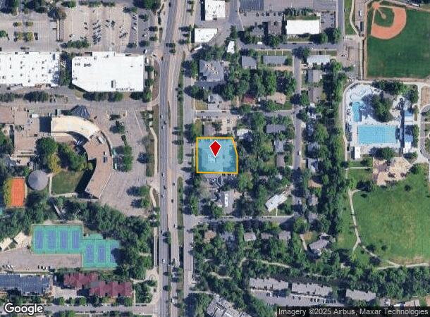  1440 28Th St, Boulder, CO Parcel Map