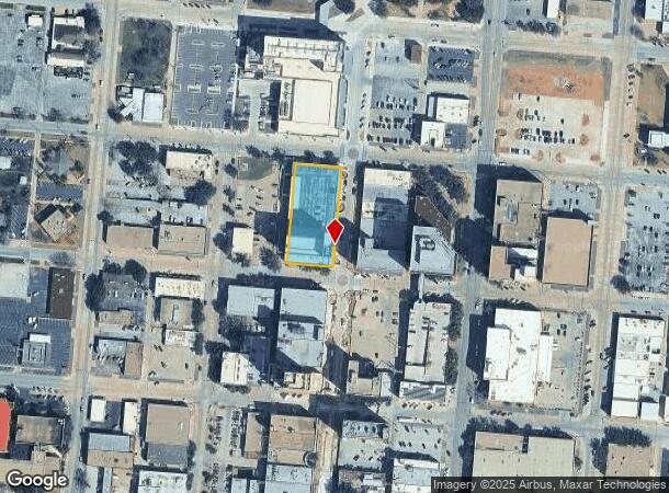 402 Cypress St, Abilene, TX Parcel Map