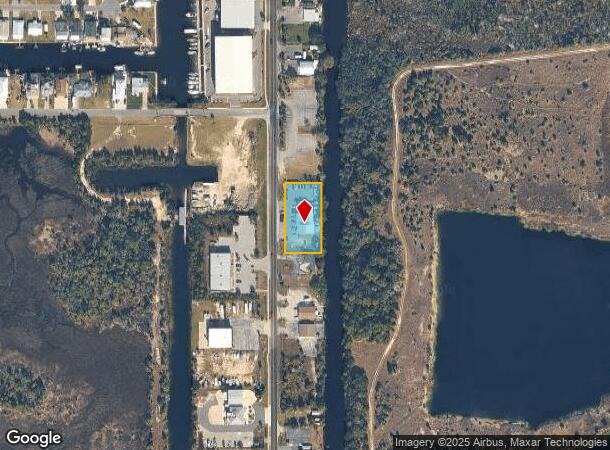  4036 Shoal Line Blvd, Hernando Beach, FL Parcel Map