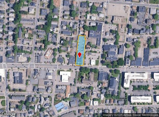 763 Main St, Waltham, MA Parcel Map