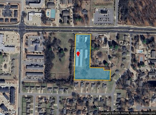 2753 Dave Ward Dr, Conway, AR Parcel Map