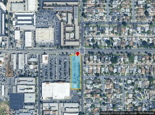  18300 Vanowen St, Reseda, CA Parcel Map