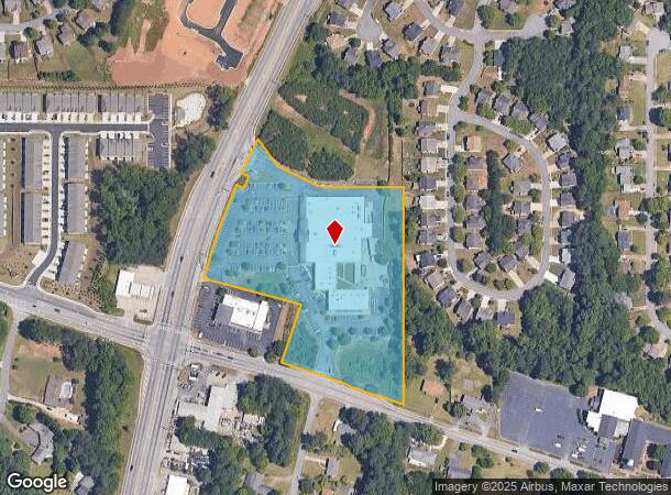 2909 Austell Rd Sw, Marietta, GA Parcel Map
