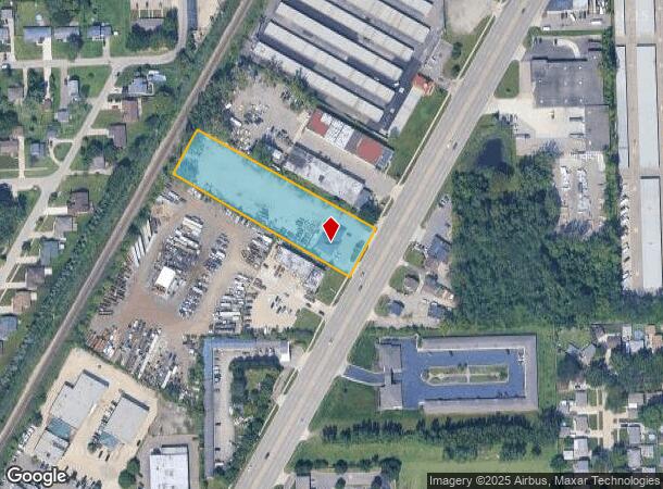 32585 Groesbeck Hwy, Fraser, MI Parcel Map
