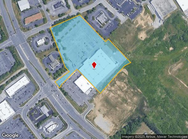 100 Laurel St, Christiansburg, VA Parcel Map