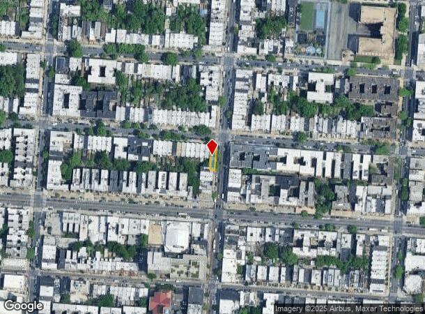  216 Utica Ave, Brooklyn, NY Parcel Map